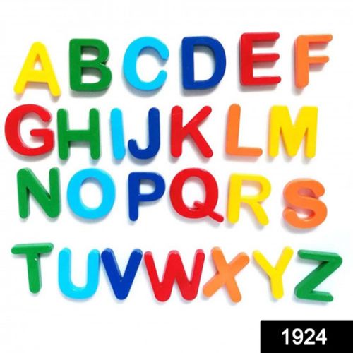 Polished Plastic Magnetic Letters, For Education, Size : 36x25x2 Cm