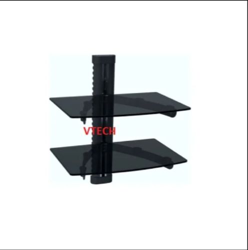 Double DVD Glass Shelf For DVD OR SET UP BOX.