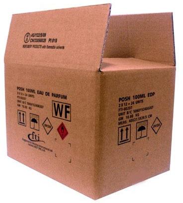 Rectangular Cardboard Flexo Printed Corrugated Box, For Industrial Use, Size : Multisize