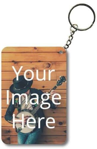 Polished Printed Metal Customized Keychain, Shape : Rectangle, Circle, Heart Shape