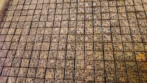 Square Polished Granite Cobblestones, For Construction, Size : 4x4inch