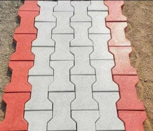 I Shape Paver Blocks, For Construction, Technics : Machine Made