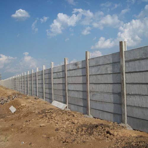 Concrete Precast Security Boundary Wall, For Construction, Feature : Durable, High Strength