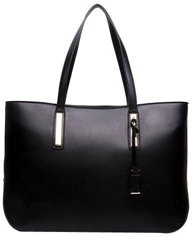 Ladies Plain Leather Handbag, Closure Type : Zipper