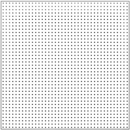 Plain Gypsum Perforated Ceiling Tiles, Shape : Square