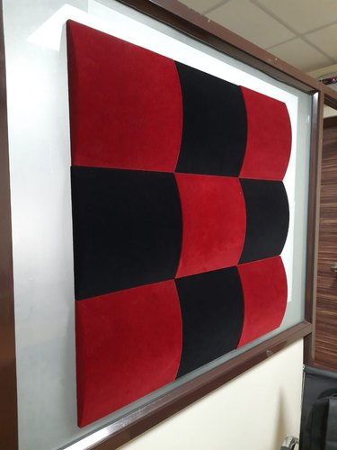 Rectangular Wooden Soundproof Acoustic Panel, Color : Multi Color