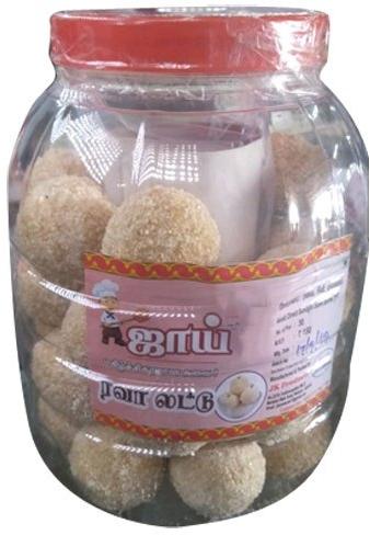 Rava Laddu, Packaging Type : Plastic Container