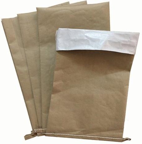 Plain Brown PP Woven Bags, Capacity : 1kg, 2kg, 500gm, 5kg