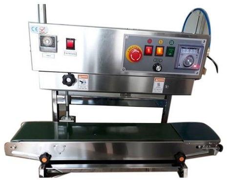 Stainless Steel Continuous Band Sealer, Voltage : 220 V