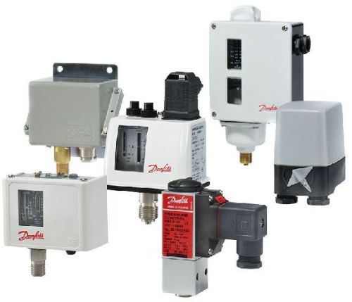Power Coated Cu Danfoss Pressure Switches, For Compressors, Media Type : Air, Water, Liquid