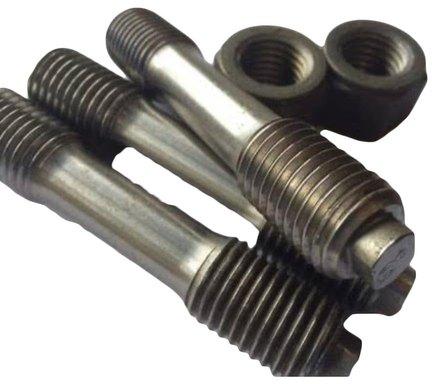 SS Stud Bolts And Nuts, For Automobile Fittings, Grade : DIN