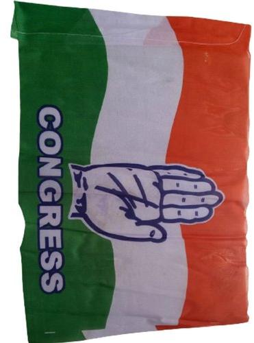 Congress Political Flag, Color : Orange, White Green