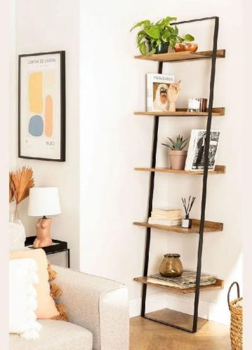 5-TIER LADDER SHELF WALL STANDING STORAGE ORGANISER