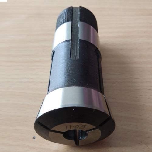 Polished SS Machine Collet, Color : Silver, Black