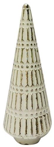 Metallic Glass Christmas Tree, Color : White