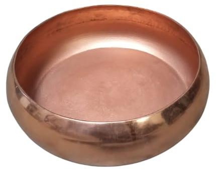 Polished Hamerred Metal Handi Bowls, Technics : Machine Made