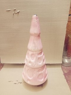 Plain Glass Christmas Tree