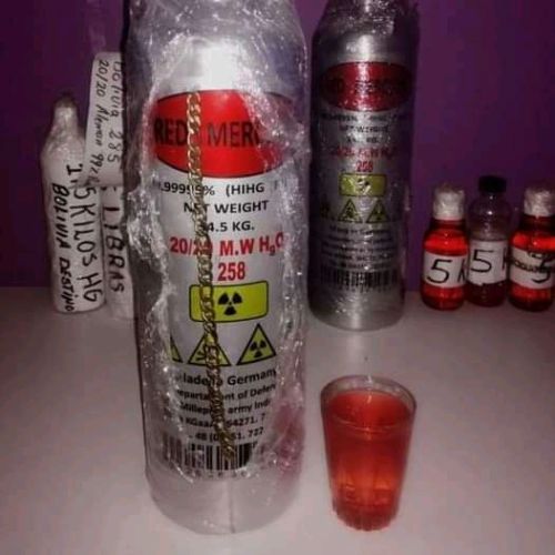 Red Mercury, EINECS No. : 7983/55, Purity : 99.99