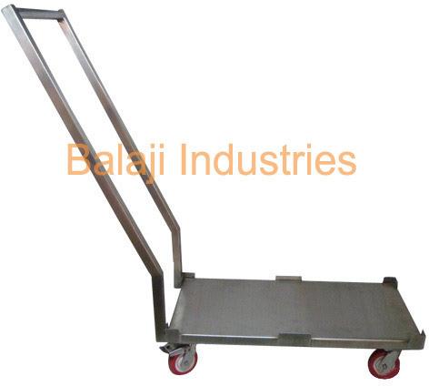 SS Platform Trolleys, For Industry