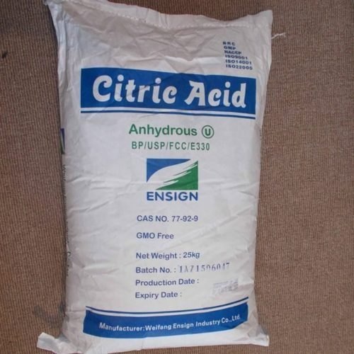 Citric Acid Anhydrous, Form : Powder