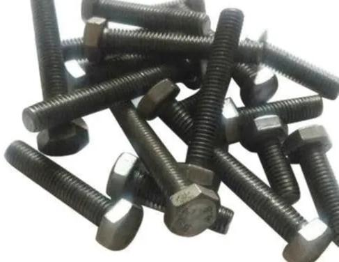 Polished Iron Hex Bolts, For Fittings, Size : Standard