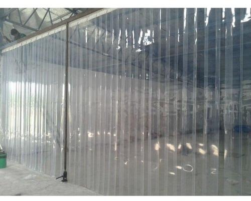 Plain PVC AC Curtain, Size : 6 Feet