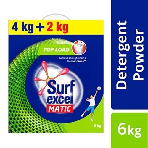 Surf Excel Detergent Powder, For Laundry, Packaging Size : 6+2KG