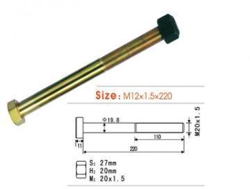 Polished Metal Center Bolts, For Fittings, Certification : ISI Certified