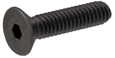 Round Alloy Steel Polished CSK Allen Bolts, For Fittings, Standard : DIN 7991