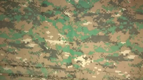 Cotton Camo Print Fabric
