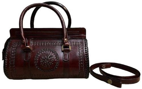 Plain Ladies Leather Handbags, Technics : Machine Made