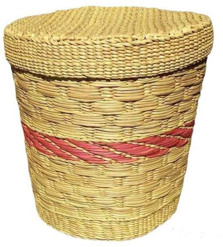 Round Straw Geo Bin, For Storage, Size : Standard