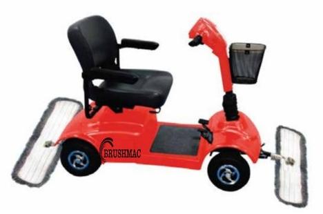 Ride On Mopping Scooter, For Commercial Use, Voltage : 220-240V | 50 Hz