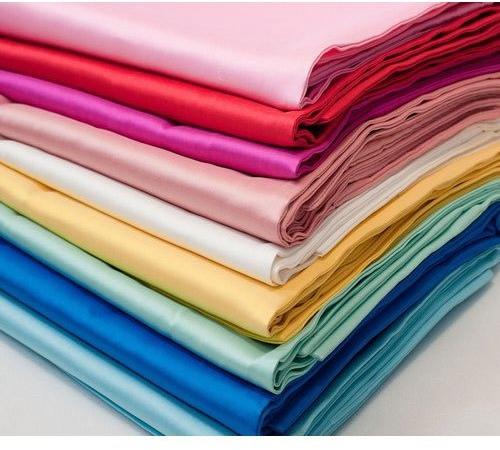 Plain Silk Fabrics, Width : 44 Inch