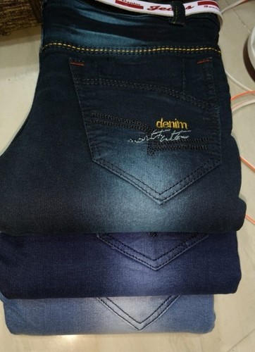 Plain Kids Denim Jeans, Occasion : Casual Wear