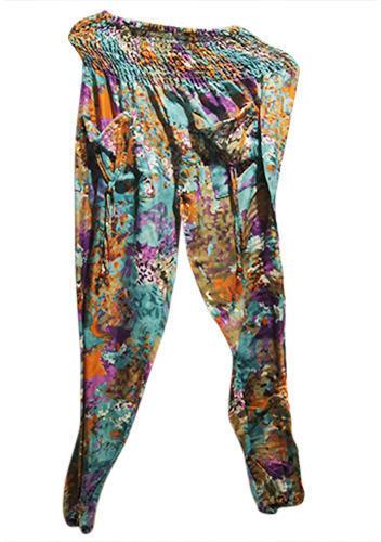 Rayon Dhoti Pant, Pattern : Printed
