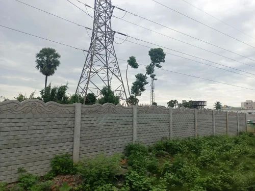 Plain Concrete Readymade Precast Compound Wall, Size : 40x40ft, 45x45ft, 50x50ft