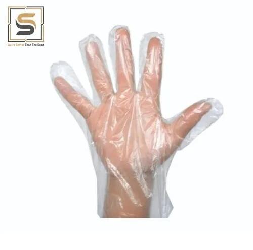 Plain Plastic Hand Gloves, Packaging Type : Packet