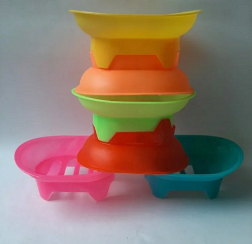 Plastic Soap Case, Color : Multicolour