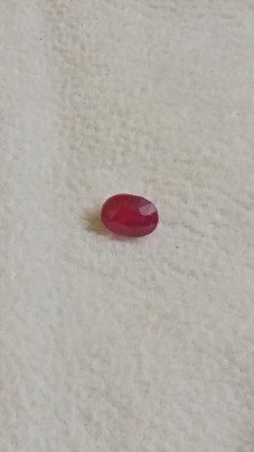 Oval Natural Red Ruby Stone