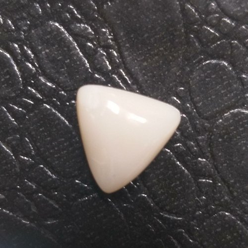 Triangle Natural Opal Stone, Color : White