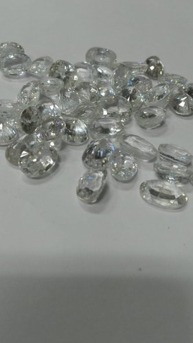 Natural White Zircon Gemstone