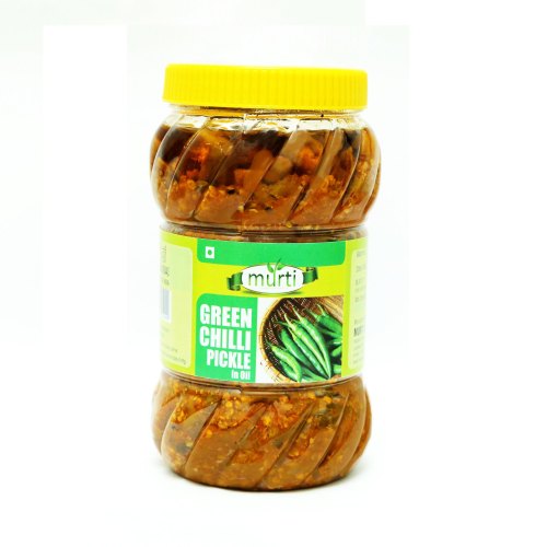 Green Chilli Pickle, Packaging Type : PET Jar