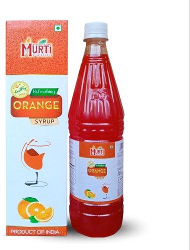 Orange Syrup, Packaging Type : Bottle