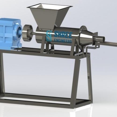 Cow Dung Log Making Machine, Capacity : 100-1000 Kg Per Hour