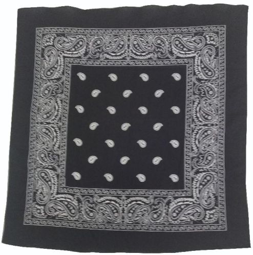 Cotton Paisley Bandana, For Hair Tie, Size : 50x50