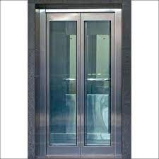 Stainless Steel Automatic Elevator Doors, Color : Silver