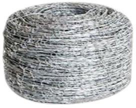 Galvanized Mild Steel Industrial Barbed Fencing Wire