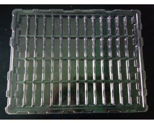 PVC PET Tray, Color : Transparent