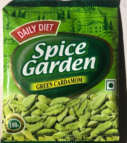 Daily Diet Spice Garden Green Cardamom, Form : Pods